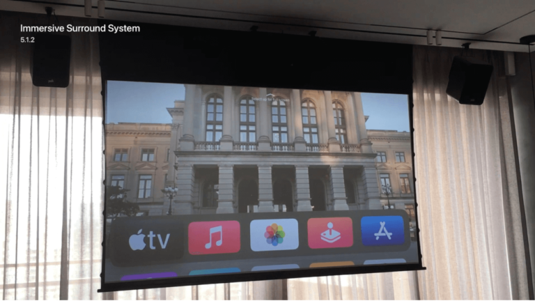 High Rise Apartment gets that Cinema Feeling in their Living Room, Makes the Living Room Smarter, and ensures that every corner is fully equipped for WFH.