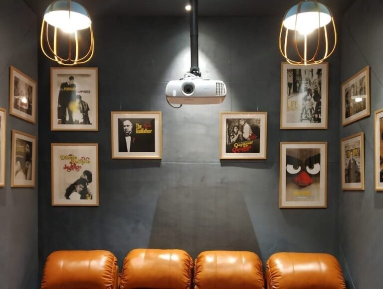 Mulund Apartment Adds a Dedicated Home Cinema Room