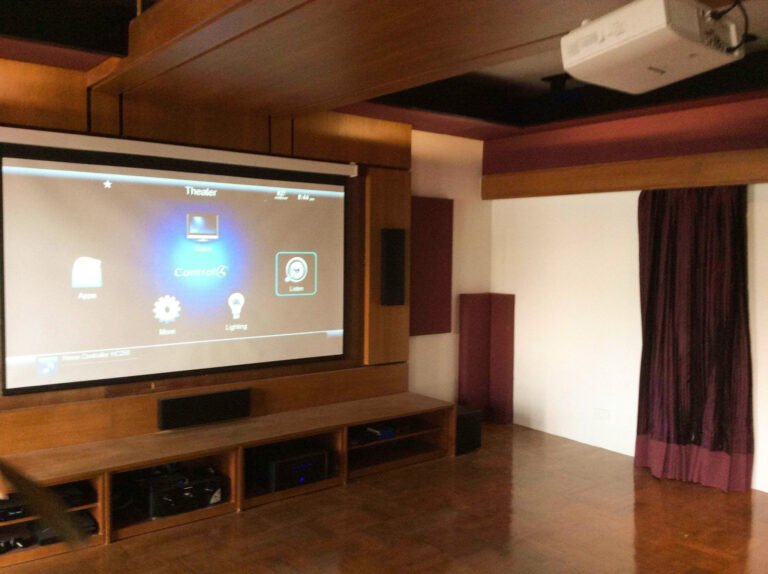 Technical Meets Traditional in this 7.2 Channel Dedicated Home Cinema Setup at an Erode Private Residence