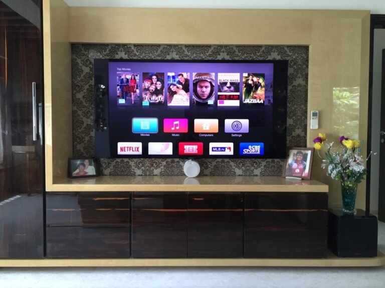 Bandra Apartment Retrofit with Control4 Smart Lighting, Video Door Phone and Universal Remote