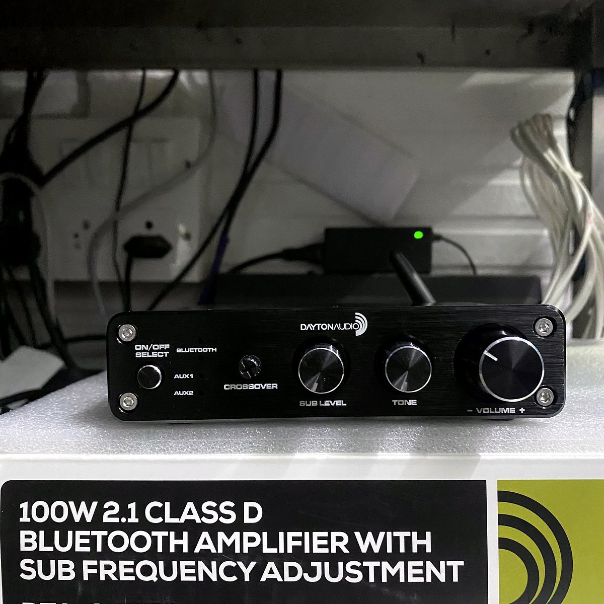 Dayton Audio DTA-2.1BT2 Bluetooth amplifier