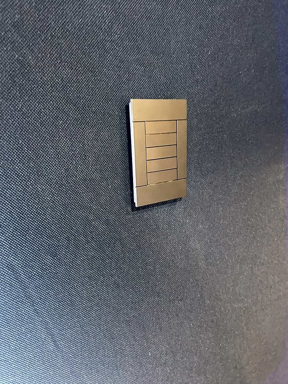 Smart lighting keypad linked with the security system