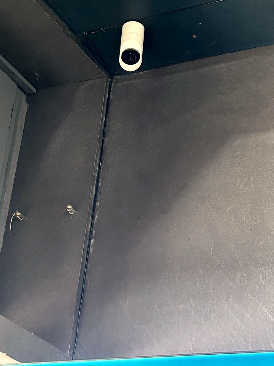 Ceiling-mounted smart security camera at Avenue Sound Seawoods